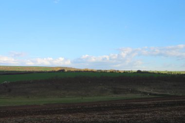 Kırsaldaki güzel yeşil alan.