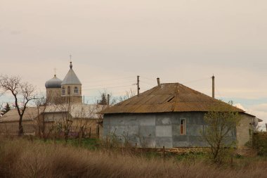 Rus köyündeki köy.