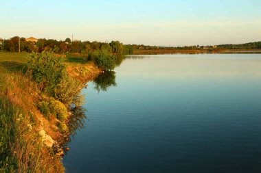 Sabah göl manzarası çok güzel.
