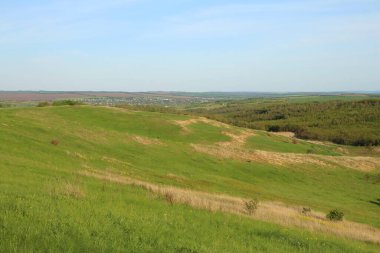 Dağların güzel manzarası