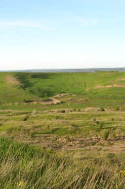 Ukrayna adasının manzarası