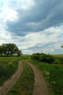 Kırsal kesimde kırsal yol