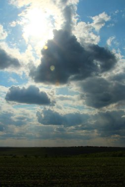 Gökyüzündeki bulutlar