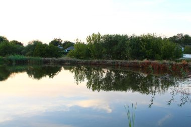 Parktaki manzara çok güzel.