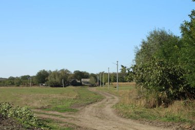 Kırsal kesimde kırsal yol
