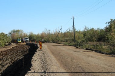 Yol yapımı, asfalt yol