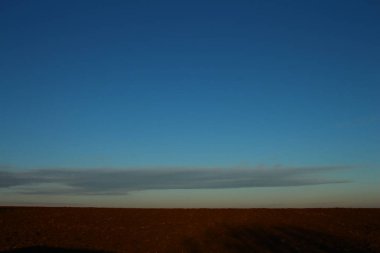 Kırsalda güzel bir gökyüzü