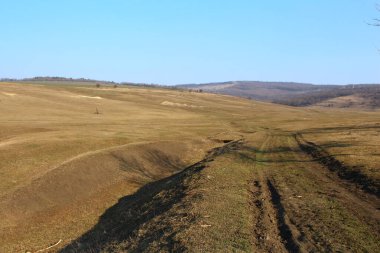 Rusya 'da bahar manzarası