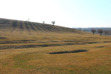 Dağların güzel manzarası