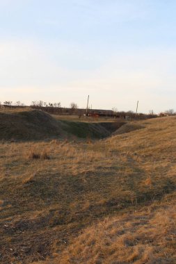 Kırsalda güzel bir tarla görüntüsü.