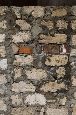 Eski tuğla ev dokusu