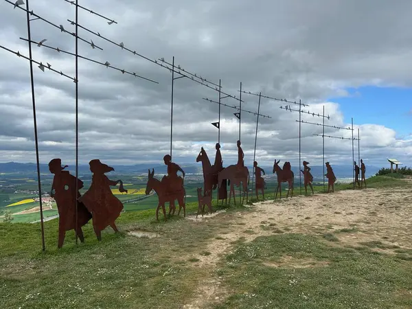 Barselona şehrinin manzarası