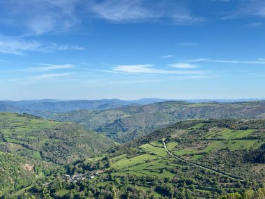 Portekiz, Rido köyündeki dağdan güzel bir manzara.