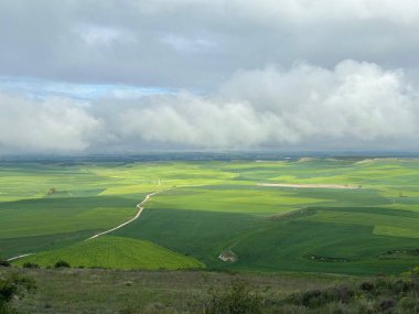 Dağların güzel manzarası