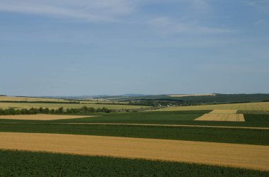kırsal alanın manzarası, seçici odak
