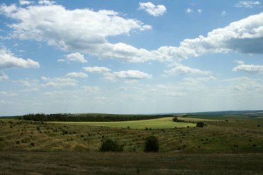 Güzel yaz manzarası, doğa, seyahat