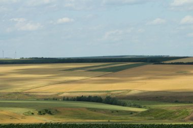 tepeden tarıma bakış.