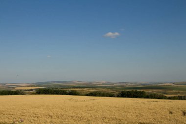 İtalya 'da güzel bir yaz manzarası