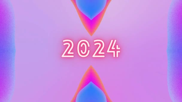 Bonne Année 2024 Mouvement 2024 Nouvel 2024 Bonne Année 2024 — Video