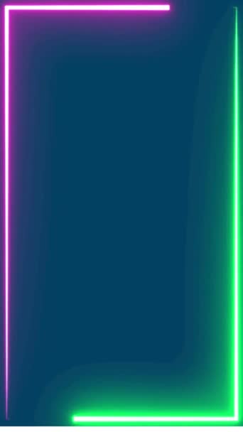 Fondo Sin Costura Abstracto Verde Púrpura Espectro Looped Animación Fluorescente — Vídeo de stock