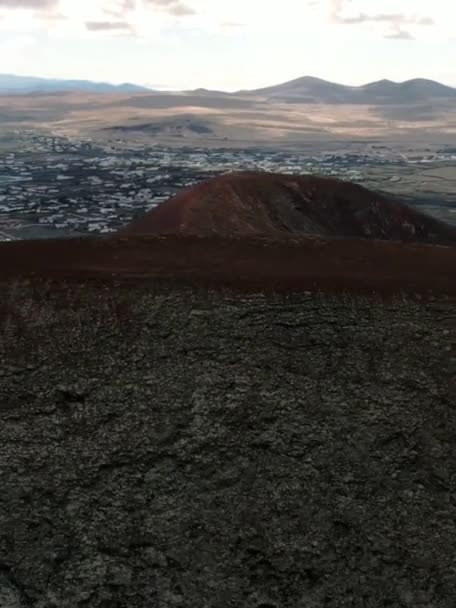 Canary Island Sommet Montagne Lanzarote — Video