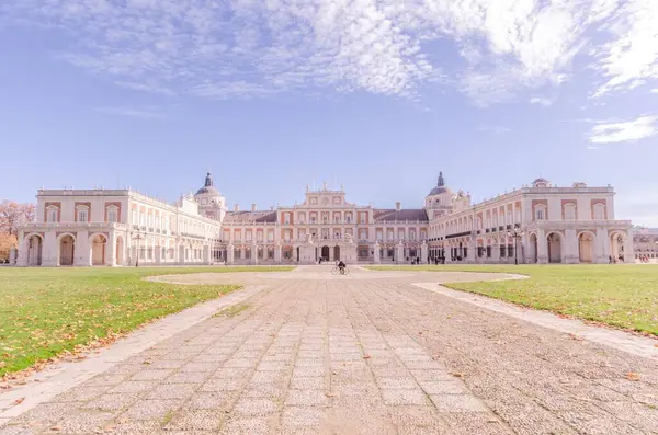 Aranjuezský Královský Palác Aranjuez Madrid — Stock fotografie