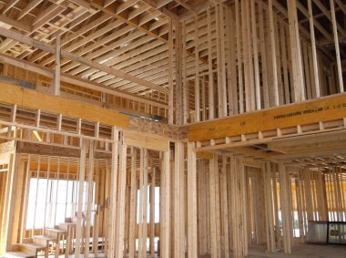 yeni bir binanın inşaatı