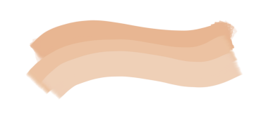   Makyaj fırçası. Soyut şeftali tüyü parlak suluboya fırça darbesi resimli kağıt şablonu