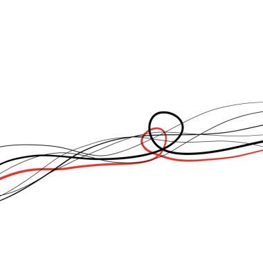 Siyah ve kırmızı satırlı soyut arkaplan