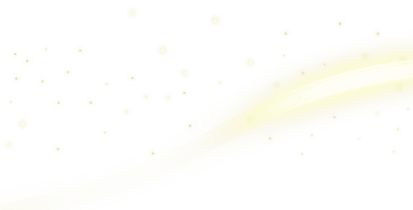   Şeffaf arkaplan üzerinde parlak sarı yıldızlar yatay afiş. 