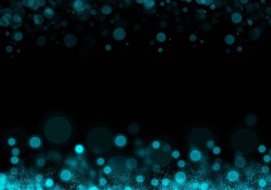   kutlama için koyu renk arka plan üzerinde mavi bokeh. 