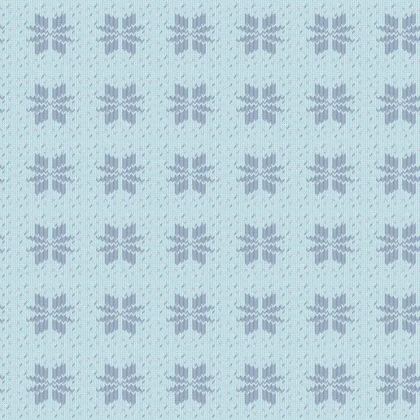 Kışın cazibesini ve sıcaklığını güzel bir şekilde özetleyen suluboya tekniği kullanılarak yapılan, açık mavi tonlarda, kar taneleriyle kusursuz desenli örgü.