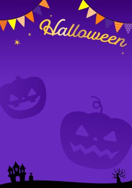 Cadılar Bayramı 'nı süsleyen bir hayal ürünü. Hayaletlerin ve balkabağının çizimleri etkinliğinizi sevimli ve heyecan verici yapacak..