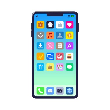 Çeşitli uygulamalar ve akıllı telefon resimleme setleri