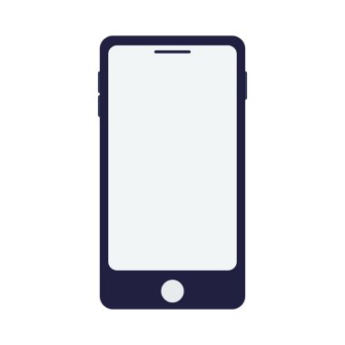 Hiçbir şey göstermeyen bir akıllı telefonun görüntüsü.