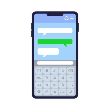 Akıllı telefondan yapılan bir konuşmanın canlandırması
