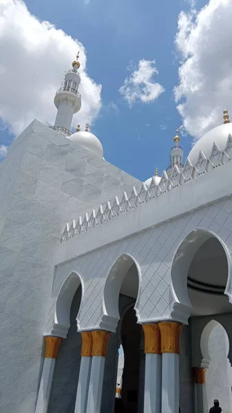 Eine Seite Der Scheich Zayed Moschee Surakarta — Stockfoto