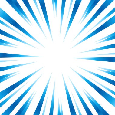 Mavi gradyan odak çizgilerinin çizimi