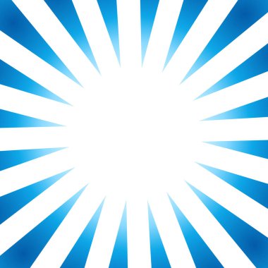 Mavi gradyan odak çizgilerinin çizimi