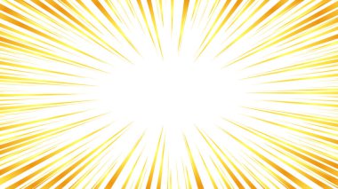 Altın gibi bir gradyanı olan konsantre çizgilerin tasviri