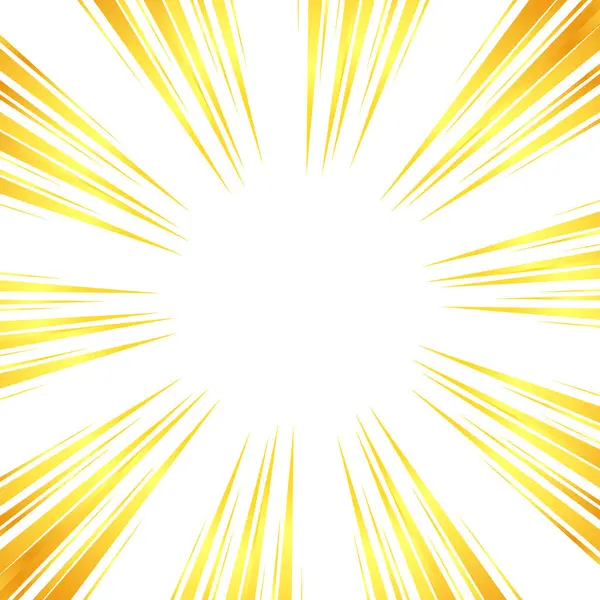 Altın gibi bir gradyanı olan konsantre çizgilerin tasviri