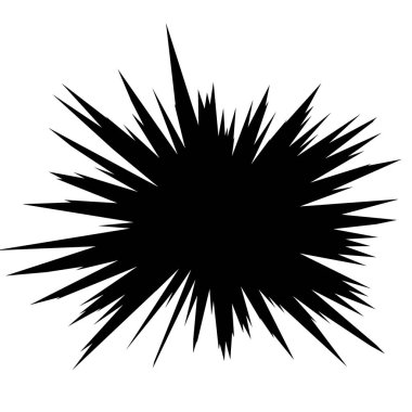 Beyaz gradyan odak çizgilerinin gösterimi