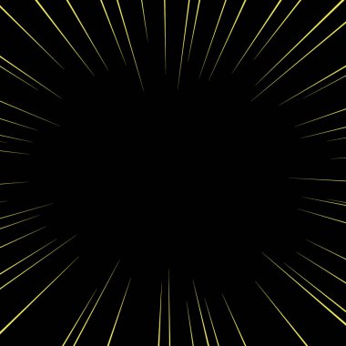 Beyaz gradyan odak çizgilerinin gösterimi