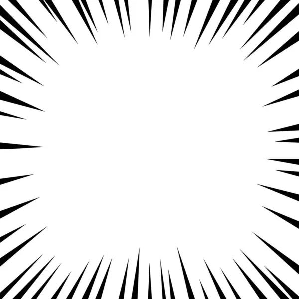 Siyah çizgi film tarzı konsantrasyon malzemesi