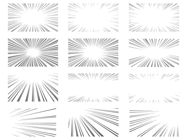 Siyah yoğunlaştırılmış çizgi vektör materyali.