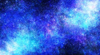 Birçok yıldız resimli uzay resmi