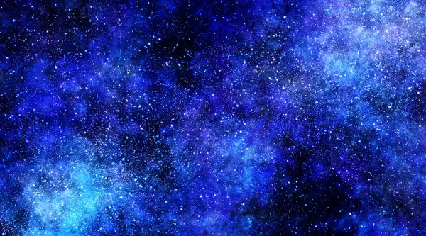 Yıldızlı gökyüzü resminin resimli arkaplan materyali