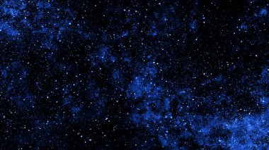 Yıldızlı gökyüzü illüstrasyon materyali