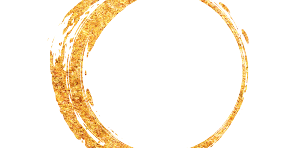 Japon tarzı altın daire arka plan materyali