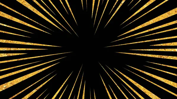 Siyah zemin üzerinde parıldayan altın çizgileri olan bir arkaplan resmi.